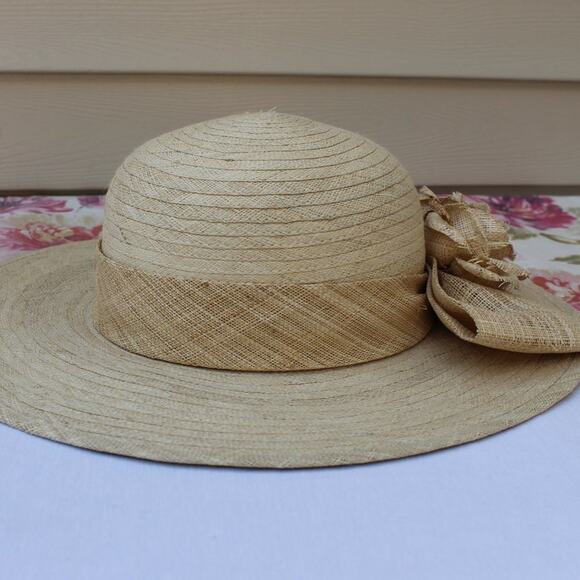 Women\'s Romantic Country Cottage Prairie Natural Straw Hat main image 7